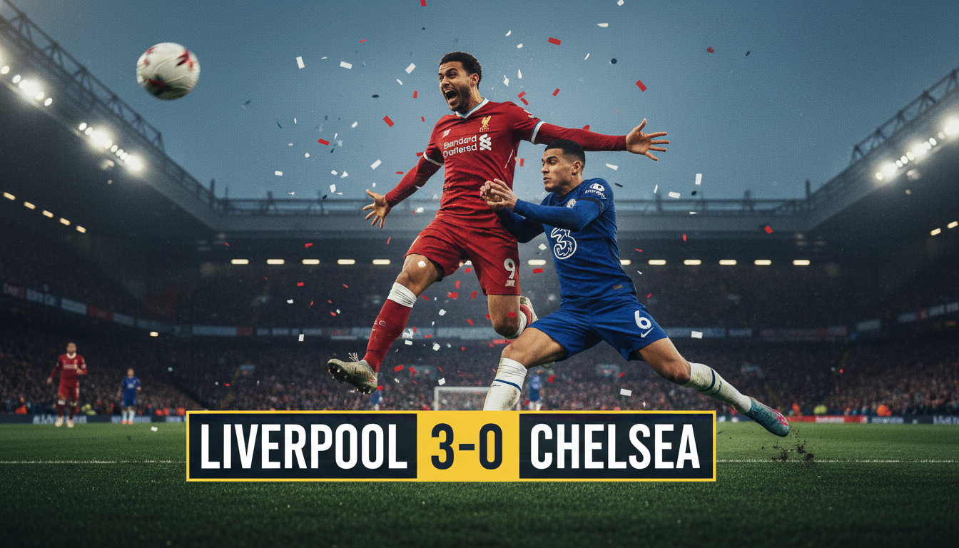 Kết Quả Liverpool vs Chelsea: Salah Rực Sáng Tại Anfield