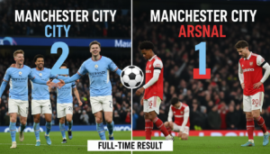 Kết Quả Man City Vs Arsenal: Haaland, De Bruyne Rực Sáng